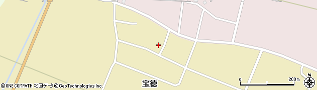 山形県鶴岡市宝徳仲田52周辺の地図