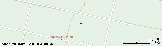 宮城県栗原市一迫柳目曽根荒屋敷周辺の地図