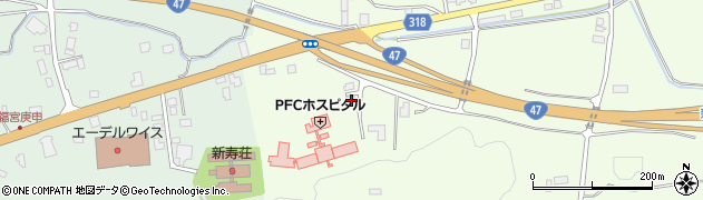 山形県新庄市福田806周辺の地図