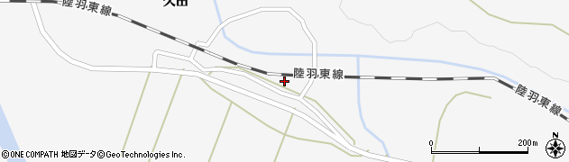 宮城県大崎市鳴子温泉久田45周辺の地図