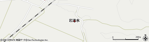 山形県最上郡戸沢村岩清水周辺の地図