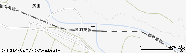 宮城県大崎市鳴子温泉久田32周辺の地図