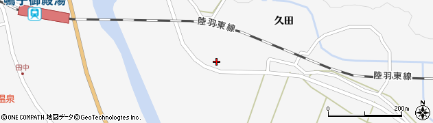 宮城県大崎市鳴子温泉上川原66周辺の地図
