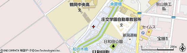 仮設機材工業株式会社　鶴岡営業所周辺の地図