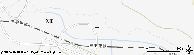 宮城県大崎市鳴子温泉久田34周辺の地図