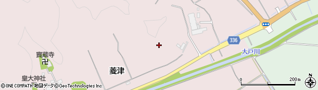 山形県鶴岡市菱津新興周辺の地図