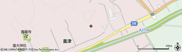 山形県鶴岡市菱津（新興）周辺の地図