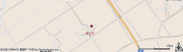 宮城県栗原市志波姫堀口（堂の沢）周辺の地図