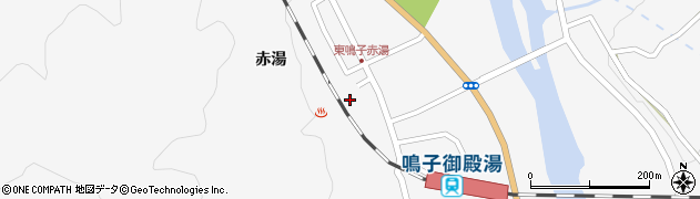 宮城県大崎市鳴子温泉赤湯20周辺の地図