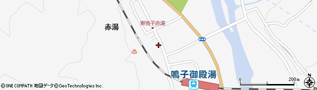 宮城県大崎市鳴子温泉赤湯75周辺の地図