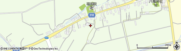 山形県新庄市福田74周辺の地図