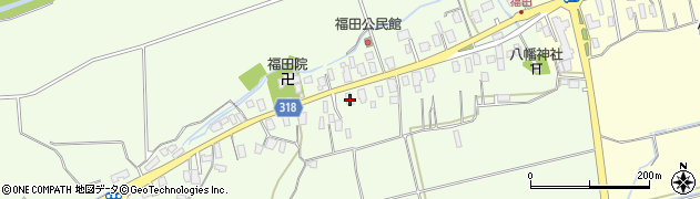 山形県新庄市福田81周辺の地図