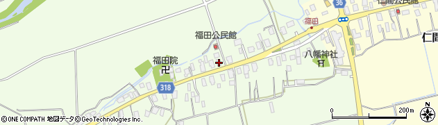 山形県新庄市福田19周辺の地図