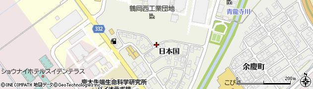 山形県鶴岡市大宝寺（日本国）周辺の地図