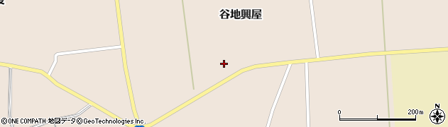 山形県鶴岡市谷地興屋（佐古免）周辺の地図