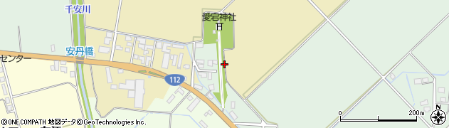 山形県鶴岡市中野京田大坪周辺の地図