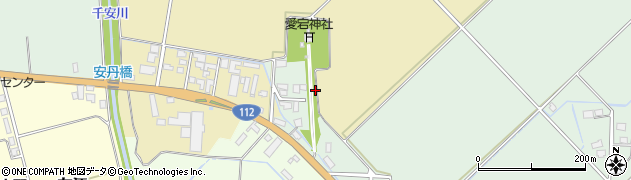 山形県鶴岡市中野京田（大坪）周辺の地図