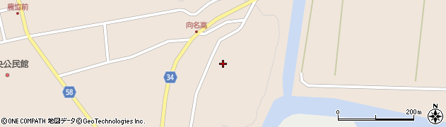 山形県最上郡戸沢村名高1312周辺の地図
