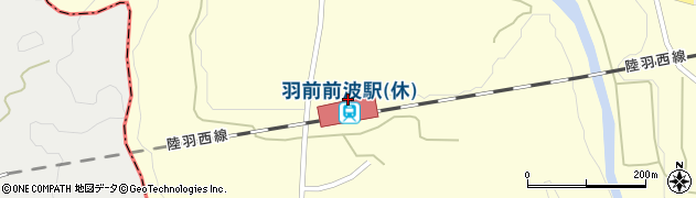 山形県新庄市周辺の地図