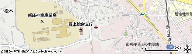 新庄園芸駅前店周辺の地図