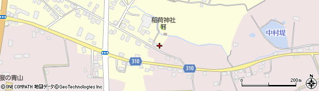 山形県新庄市金沢2186周辺の地図