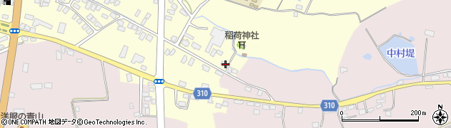 山形県新庄市金沢2185周辺の地図