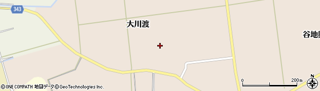 山形県鶴岡市大川渡三社前周辺の地図