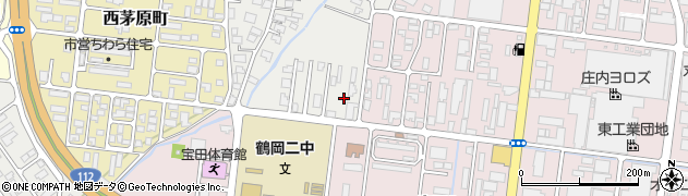 グリーンステーション鶴岡店周辺の地図