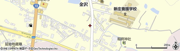 山形県新庄市金沢1964周辺の地図