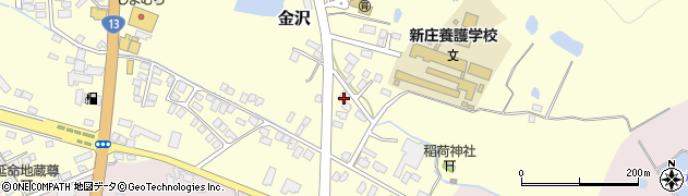 山形県新庄市金沢1954周辺の地図