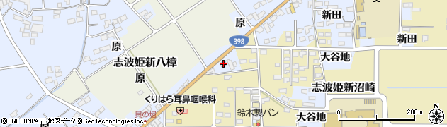 宮城県栗原市志波姫八樟貝の堀5周辺の地図