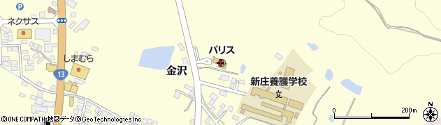 山形県新庄市金沢1917周辺の地図