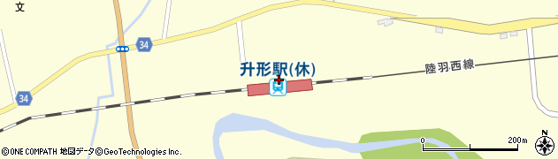 升形駅周辺の地図