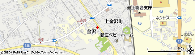 山形県新庄市金沢2486周辺の地図