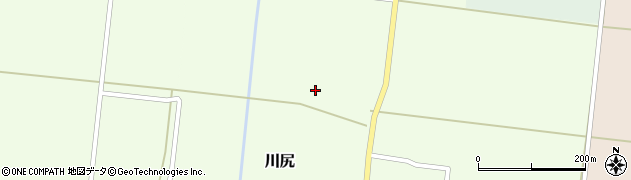 山形県鶴岡市川尻（新田）周辺の地図