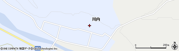 宮城県栗原市一迫真坂川内104周辺の地図