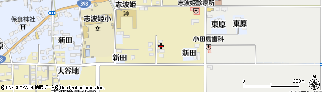 宮城県栗原市志波姫新沼崎178周辺の地図