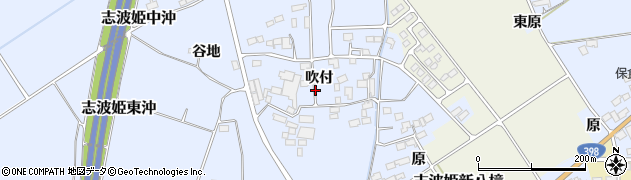 宮城県栗原市志波姫八樟吹付周辺の地図