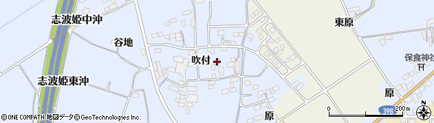 宮城県栗原市志波姫八樟吹付29周辺の地図
