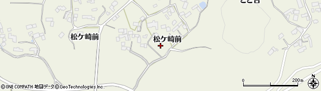 宮城県登米市石越町南郷（松ケ崎前）周辺の地図