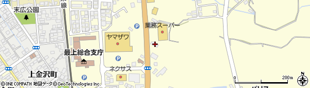 山形県新庄市金沢1863周辺の地図