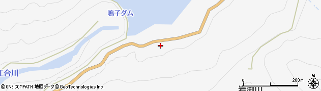 東北地方整備局鳴子ダム管理所ダム情報用周辺の地図