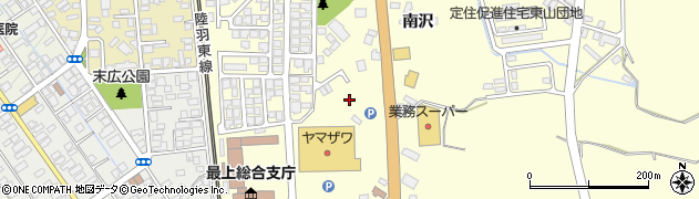 山形県新庄市金沢1858周辺の地図