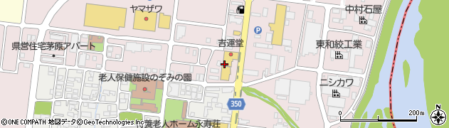 仏壇の吉運堂周辺の地図