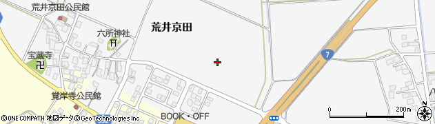 山形県鶴岡市荒井京田（銅ノ口）周辺の地図