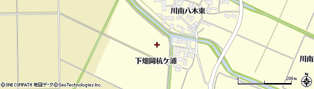 宮城県栗原市若柳（川南杭ケ浦）周辺の地図
