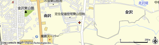 山形県新庄市金沢1772周辺の地図