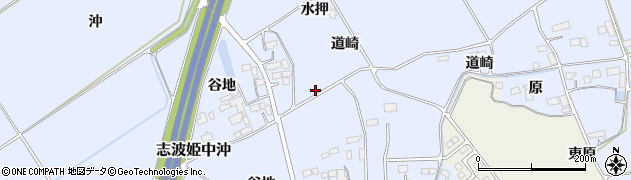 宮城県栗原市志波姫八樟北周辺の地図