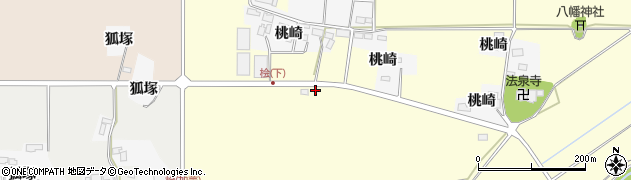 宮城県栗原市志波姫新橋本周辺の地図