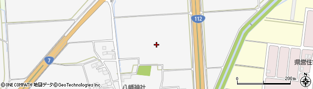 山形県鶴岡市本田八百地周辺の地図